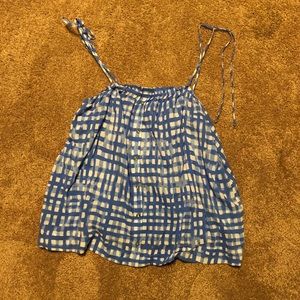 Lilly Pulitzer checkered tank top